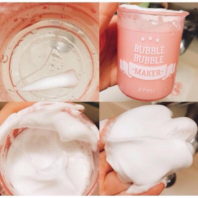 Cốc tạo bọt Apieu Etude House BUBBLE BUBBLE MAKER A'pieu