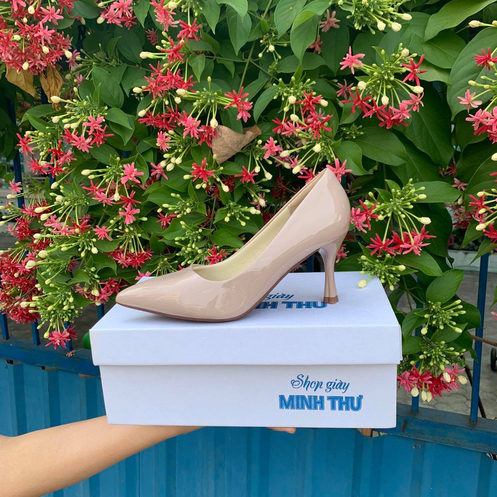 [shop giay minh thu] Giày VIP gót nhọn 7cm MT52