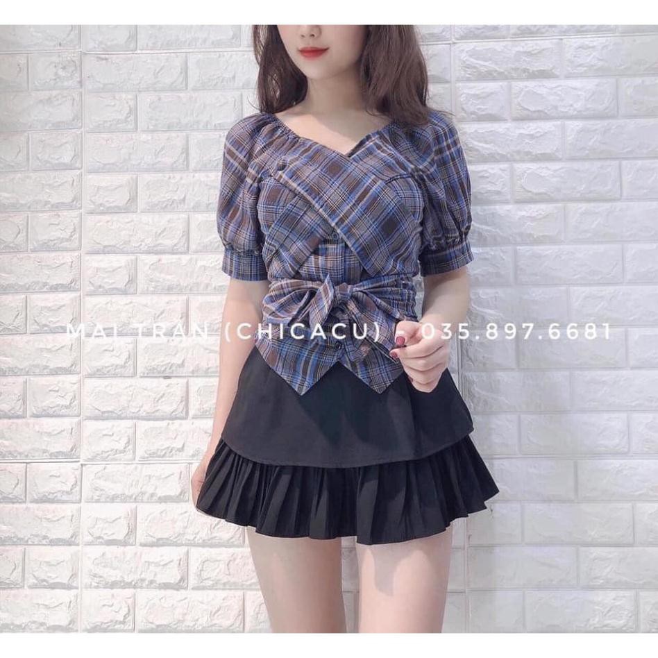 [ Rẻ Vô Địch ] Chân váy xếp ly 2 tầng chuẩn ảnh [ Kèm Video ] | BigBuy360 - bigbuy360.vn