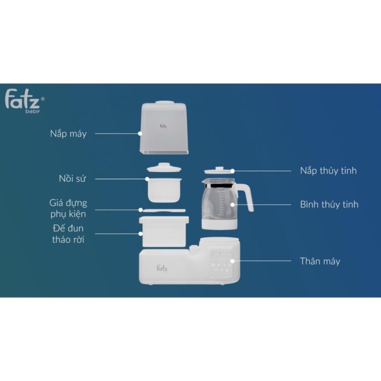 (Bảo hành 12 tháng) Máy đa năng điện tử (ALL-IN-ONE) Fatz Multimax 3 - Fatzbaby FB9322SJ