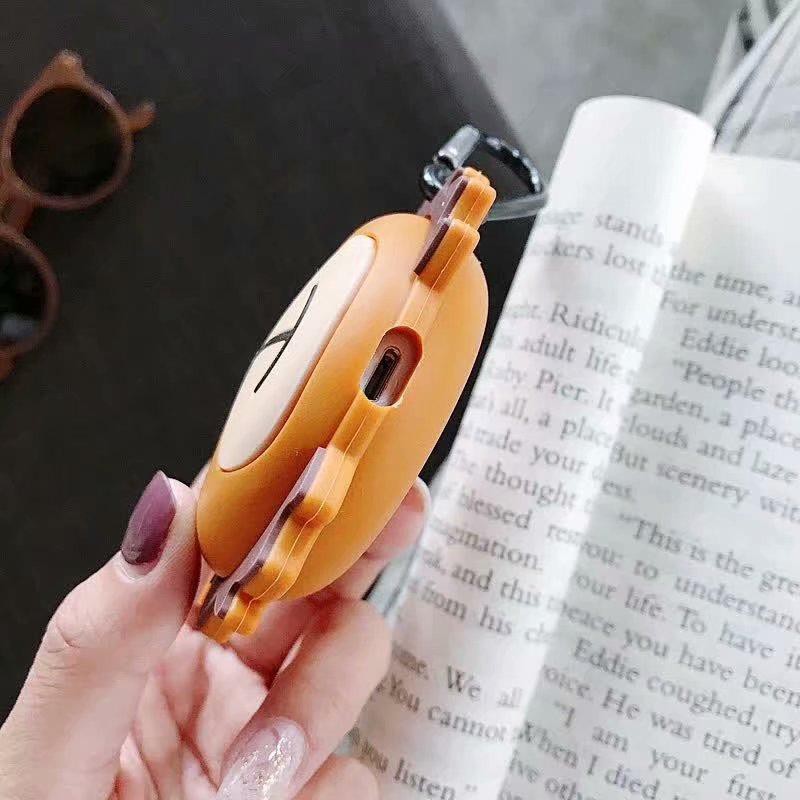 Airpods case, Ốp bảo vệ dành cho Airpods- Hình Chú Sư Tử