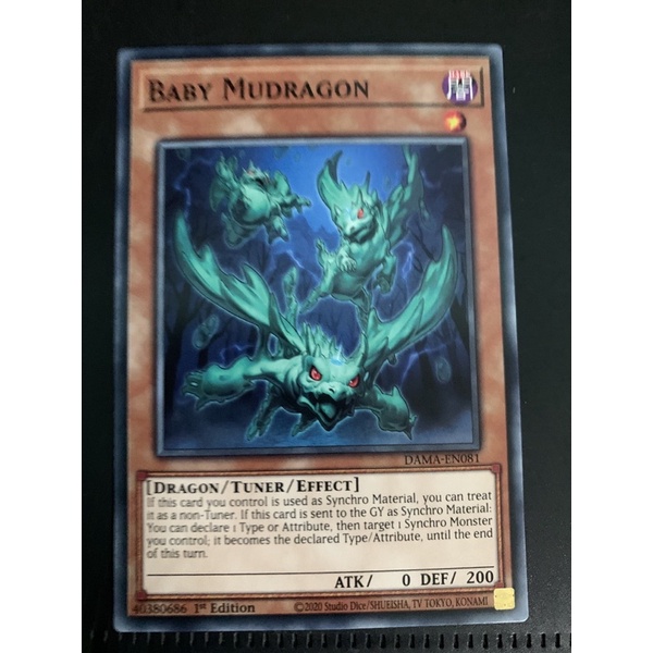 bài yugioh: baby mudragon