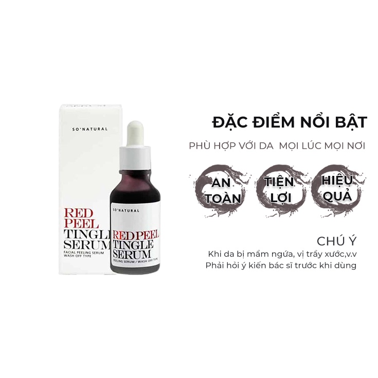 Serum tái tạo da thay da sinh học Red Peel Tingle LUVELA SR11
