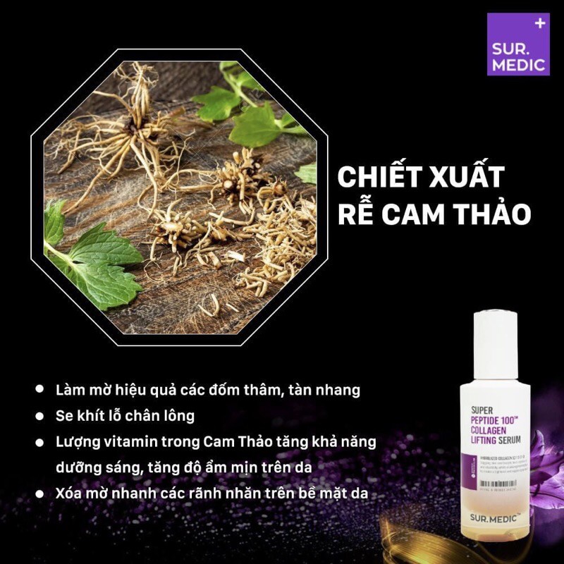 TINH CHẤT TÁI TẠO PHỤC HỒI DA SĂN CHẮC SUR.MEDIC