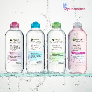 Nước tẩy trang Garnier Micellar Cleansing Water 400ml Topcosmetics