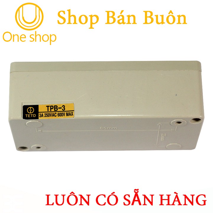 Hộp Nút Nhấn TPB-3 250VAC-3A