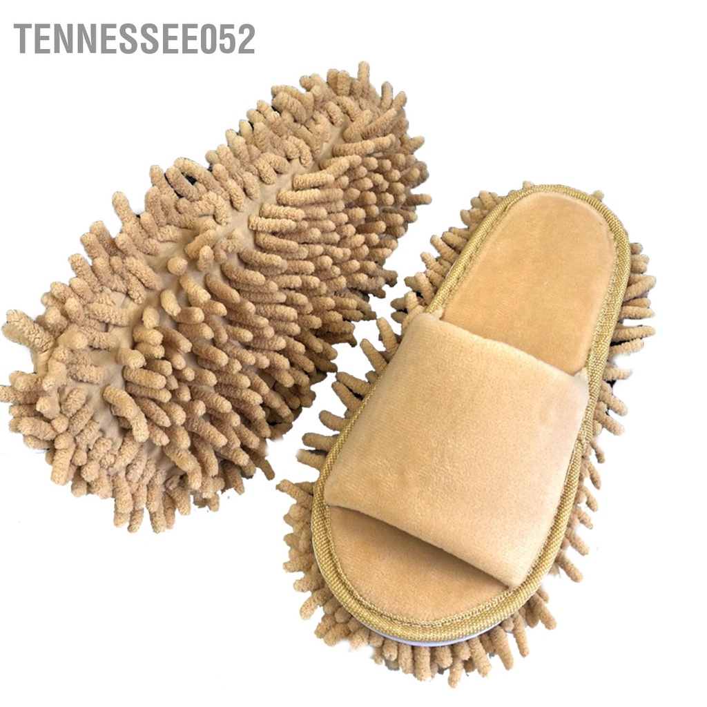 Tennessee052 Dép đi trong nhà Lười mở ngón tay lau Sử dụng màu tinh khiết mềm làm sạch