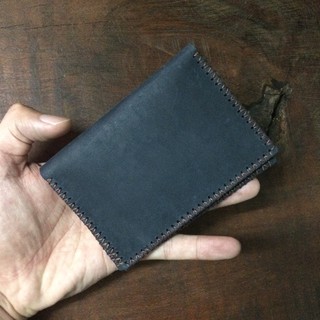Ví đứng mini 2 mảnh da bò thật handmade