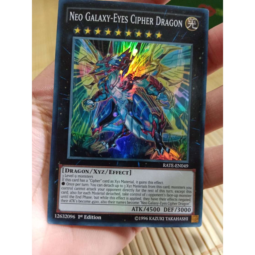 Neo Galaxy-Eyes Cipher Dragon - RATE-EN049 - Sản xuất tại Châu Âu