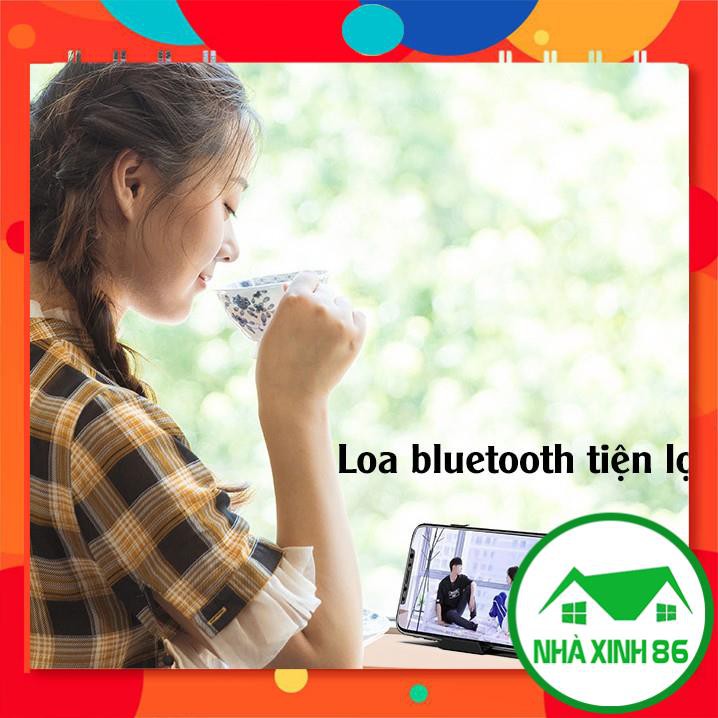 Loa Bluetooth Kiêm Đồng Hồ Hiển Thị Đèn Led - Có Báo Thức l Loa Cầm Tay Không Dây Hiển Thị Đồng Hồ Led