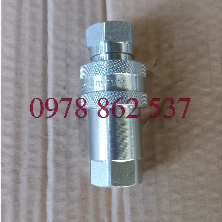 Khớp nối nhanh thuỷ lực ISOA NPT 1-2'' ren 21