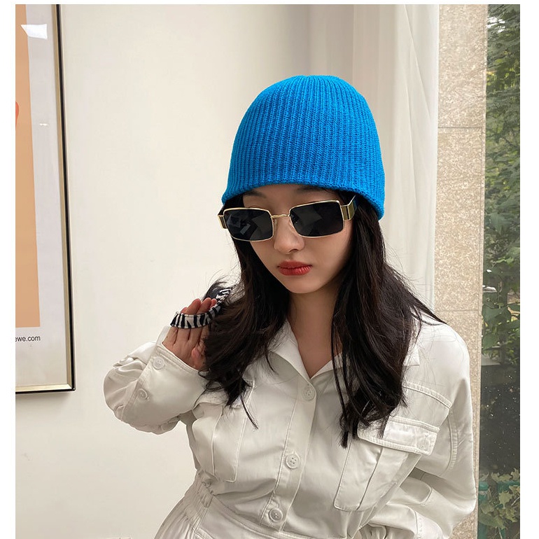 Mũ nón len beanies nam nữ dáng ngắn tròn mùa thu đông màu trơn thời trang - ML001 The Collar Box