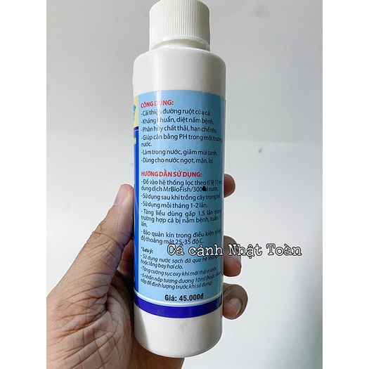 MRBIO FISH 200ML MEN VI SINH CÔNG NGHỆ NHẬT BẢN CHO HỒ THỦY SINH