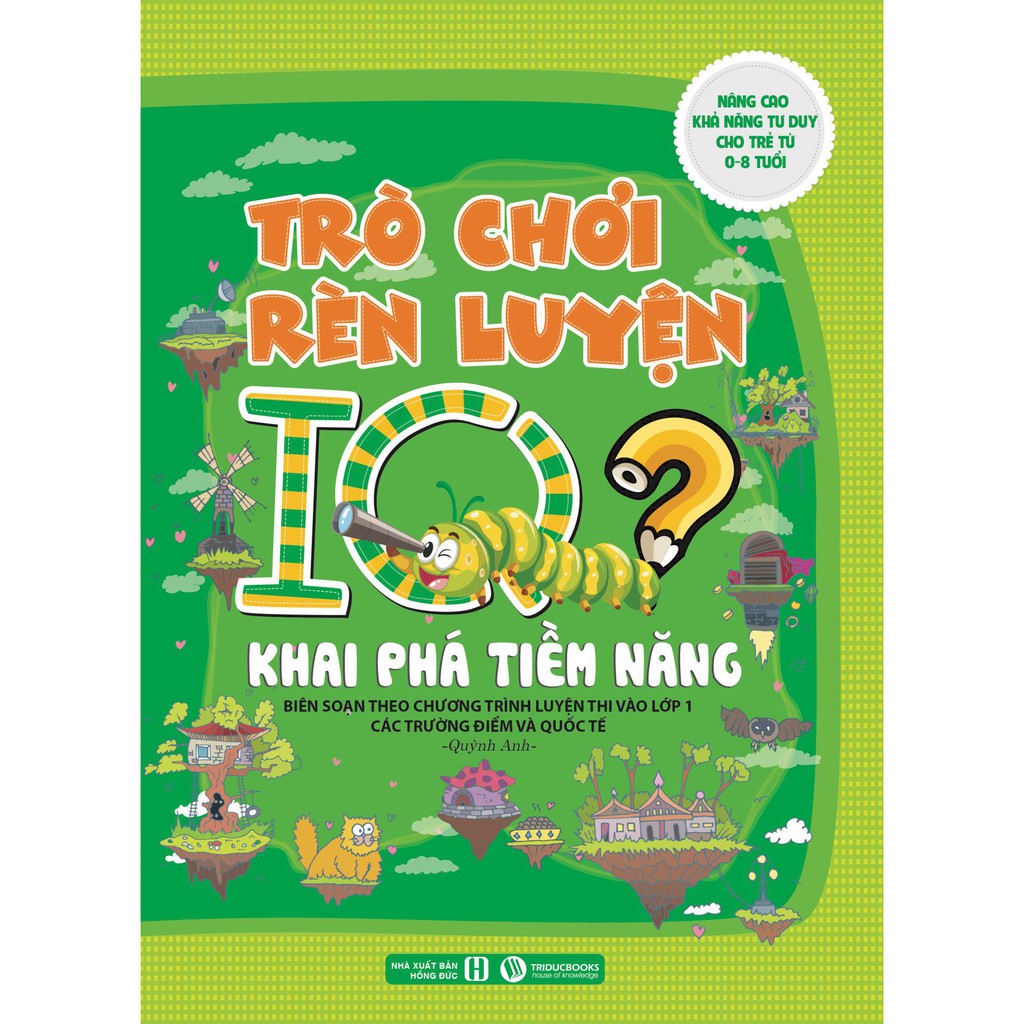 Sách - Combo Trò Chơi Rèn Luyện IQ Mở Mang Trí Tuệ Dành Cho Trẻ 4 Cuốn Lẻ tùy chọn