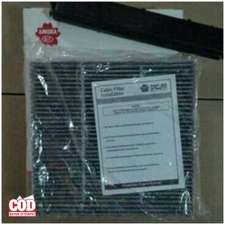 Bộ Lọc Khí Cabin + Khe Cắm / Tấm Che Brv, Hrv, Brio, Mobilio (Carbon) (Carbon) (Code 098)