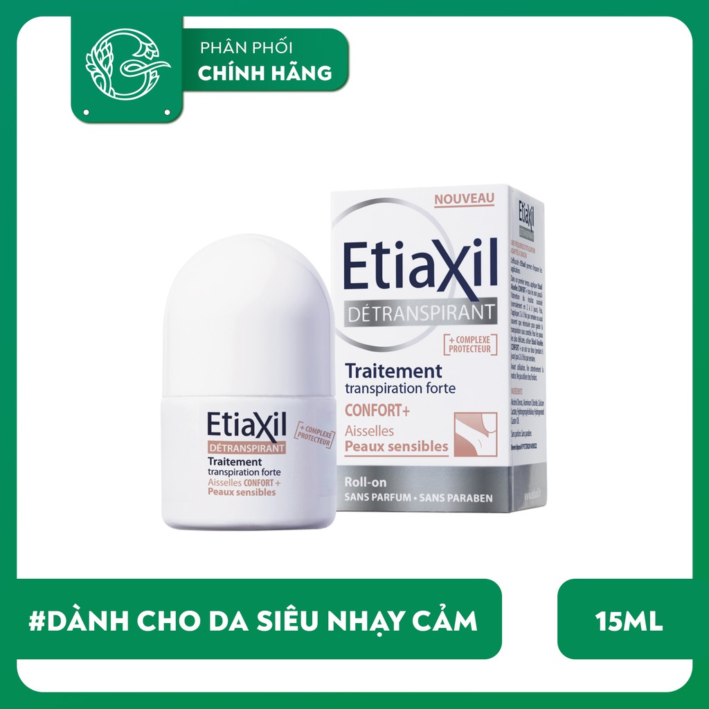 Lăn Khử Mùi Etiaxil Detranspirant Traitement Roll-On 15ml