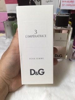 Nước Hoa Nữ D&G L`imperatrice 3