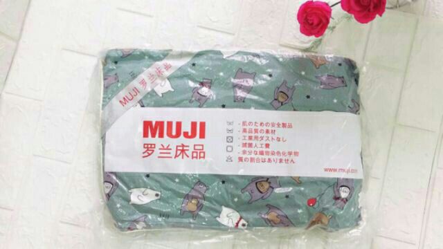 Gối Muji trẻ em xuất nhật