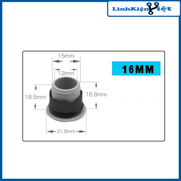Nắp bịt tủ điện chống thấm nước, chống cháy PVC đường kính 16mm/22mm/30mm