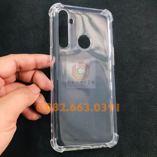 (Có video) Ốp điện thoại chống sốc Realme 5 Realme 5i Realme 5S dẻo trong siêu bền, 4 góc khí