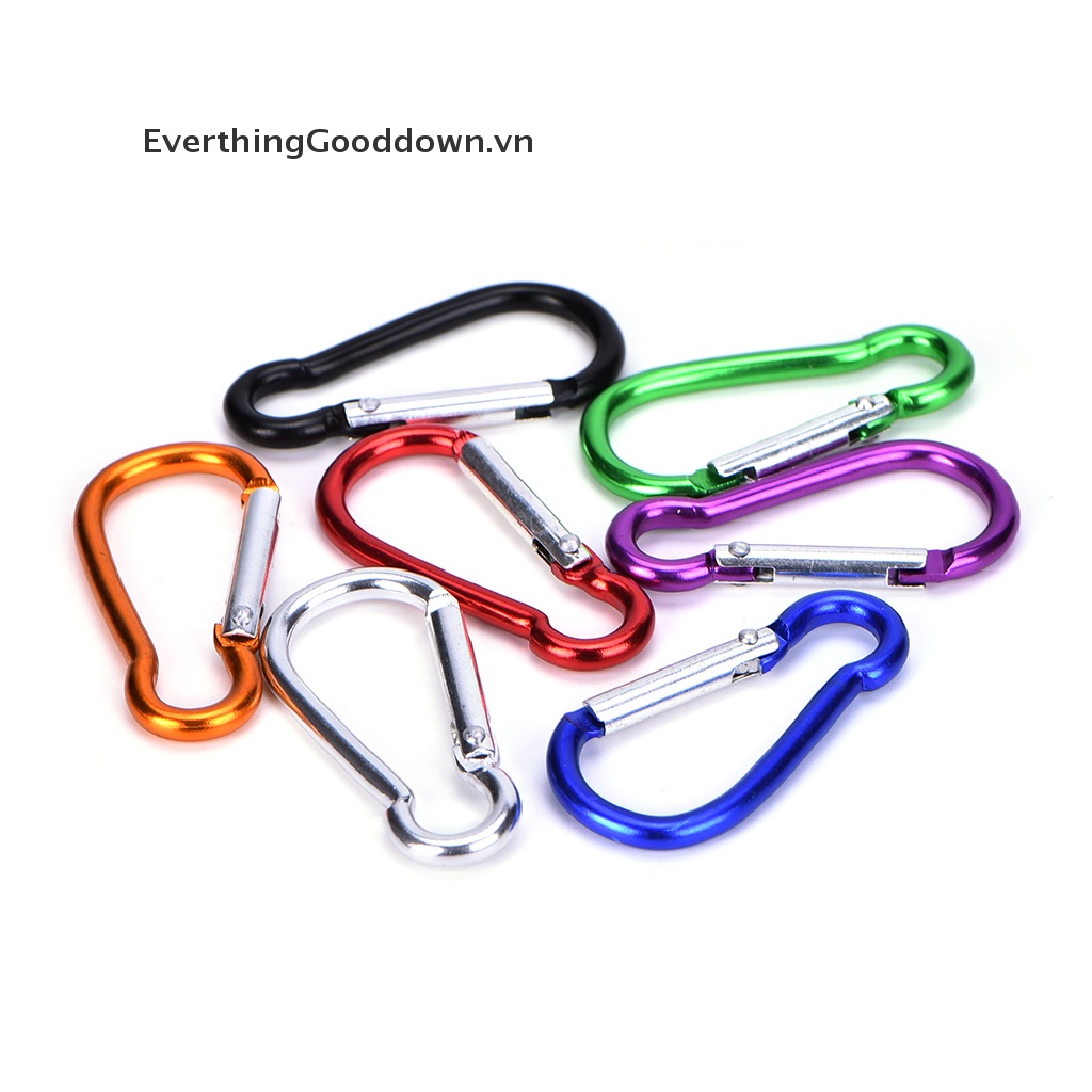 Everthinggood Móc Khóa Chữ D Bằng Nhôm Dùng Cắm Trại / Karabiner