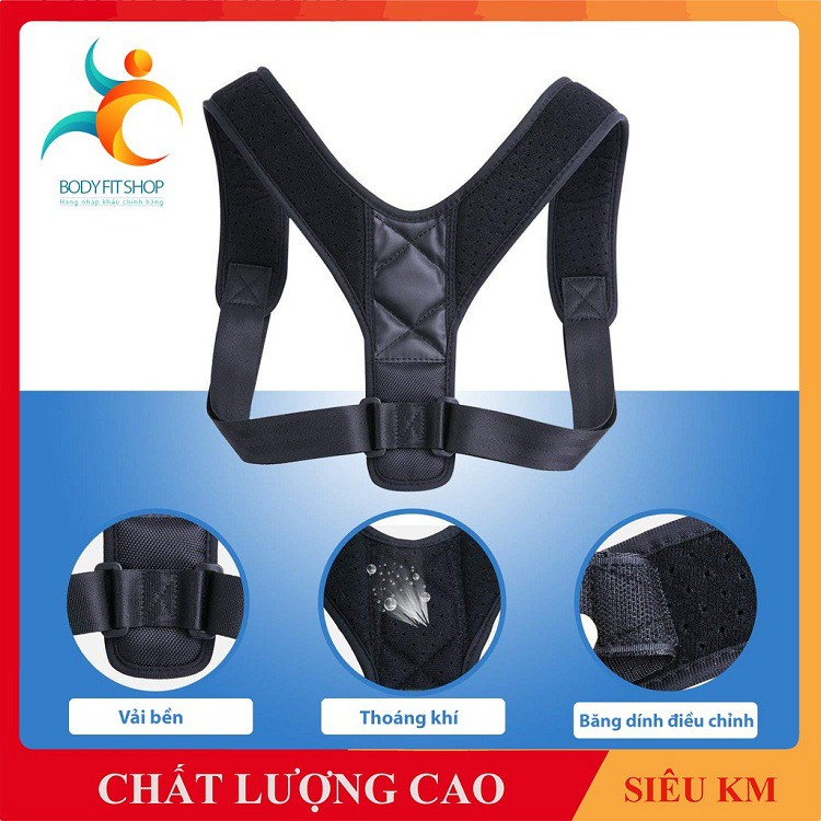 Đai Chống Gù Lưng Nhật Bản Đóng Hộp Cao Cấp Điều Chỉnh Giúp Lưng Thẳng Cải Thiện Cột Sống