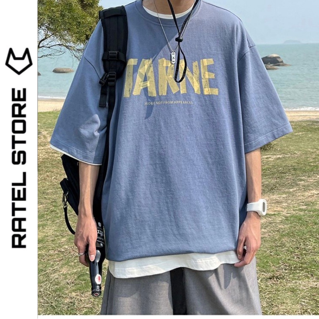 Áo Thun Local Brand T-Shirt Nam Nữ TARNE Mùa Hè Unisex Form Rộng