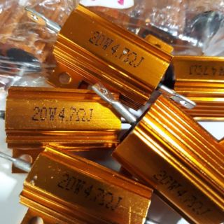 Trở kháng nhôm 4, 7 ôm _20w