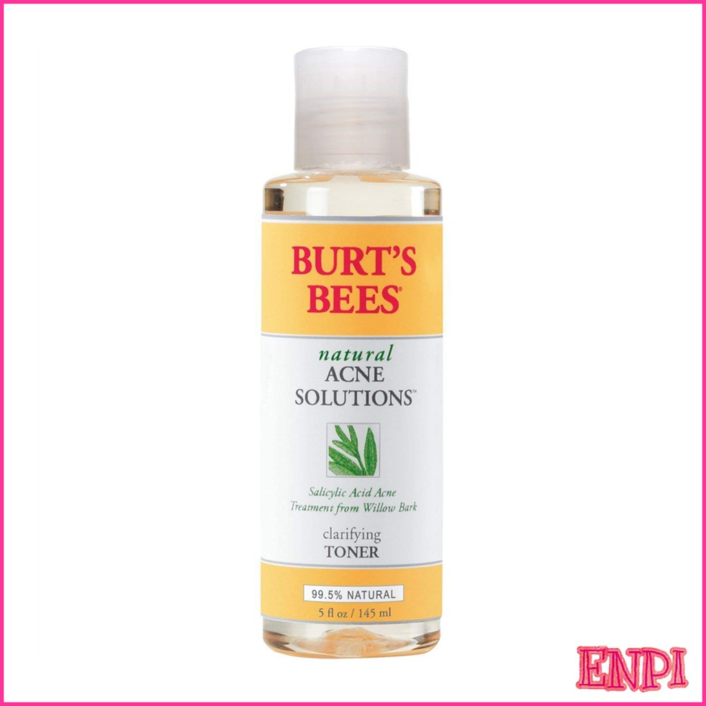 Toner cho da dầu mụn 1% BHA Burt's Bees Natural Acne Solutions Clarifying