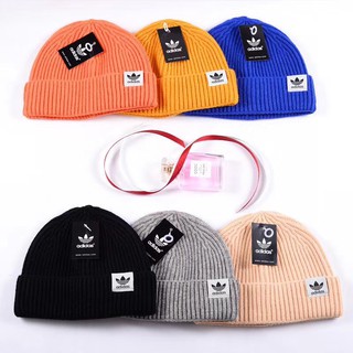 Mũ Len Thêu Logo Adidas Phong Cách Hàn Quốc Cho Nam Và Nữ