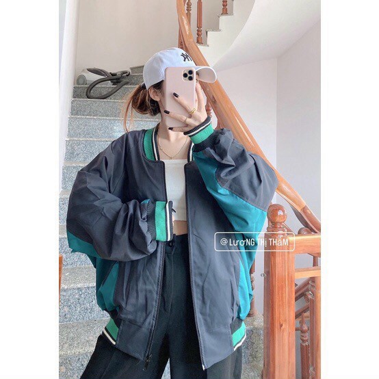 Áo Khoác Nữ Phối Màu 2 Lớp Chất Dù Cán Siêu Đẹp  - ĐĂNG QUANG CLOTHER