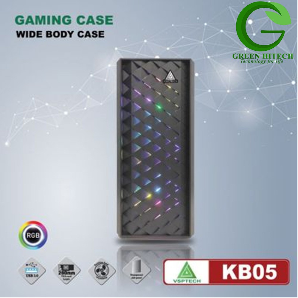 VỎ Case VSPTECH - Esport gaming KB05