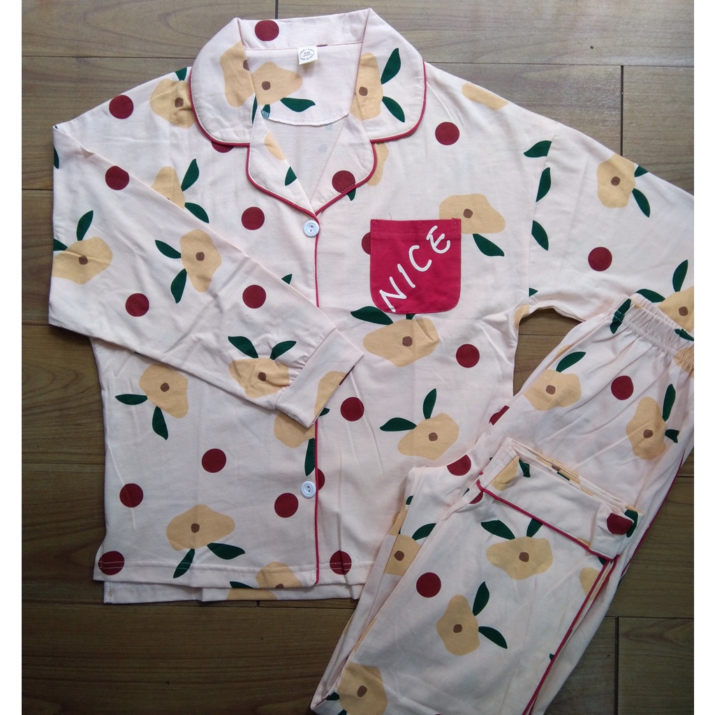 Đồ bộ Pijama bộ mặc nhà nữ vải COTTON 100 cao cấp style Hàn Quốc Full size