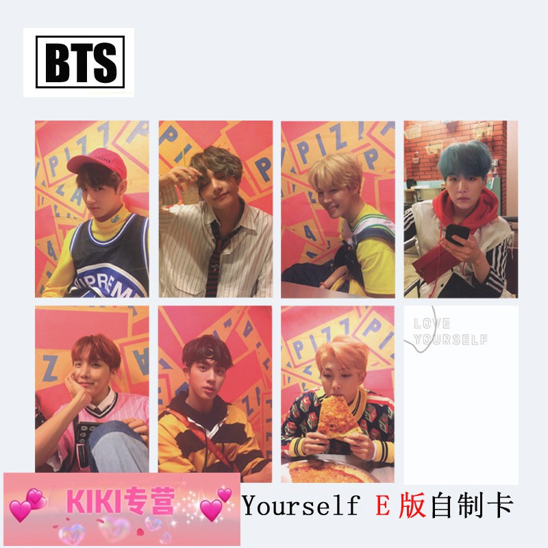 bộ thẻ hình nhóm nhạc bts