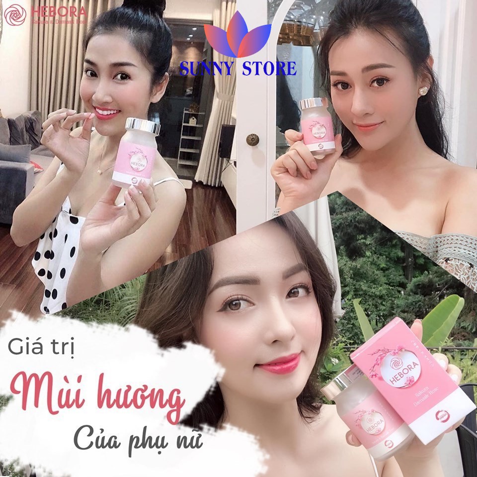 [Chính hãng]Viên uống Hebora Nhật Bản phiên bản 2020 - Hiệu quả gấp đôi, viên uống tỏa hương thơm và sinh lý nữ