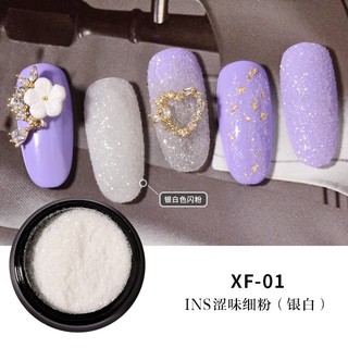 Nhũ Rắc Trắng Nail - Dụng Cụ Trang Trí Nail Đẹp