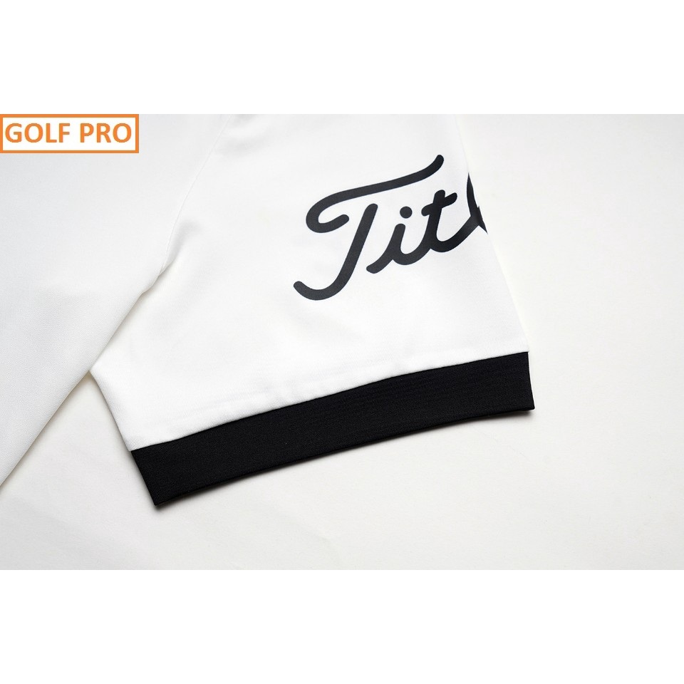Áo chơi golf nam Titleist ngắn tay thời trang thể thao cao cấp GOLF PRO AN020