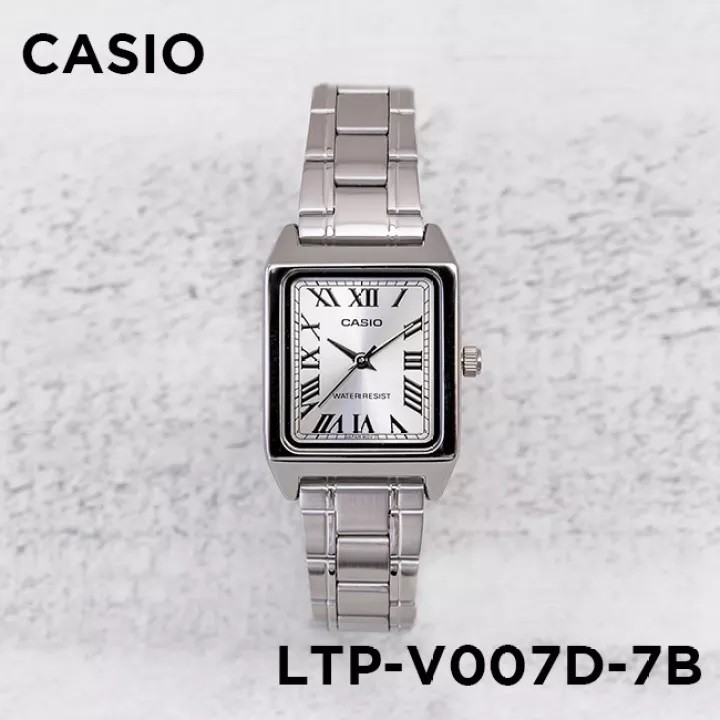 Đồng hồ nữ dây kim loại Casio Anh Khuê LTP-V007D-7BUDF