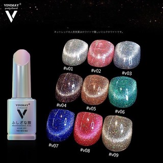 Sơn gel mắt mèo nhũ flash vinimay siêu sáng