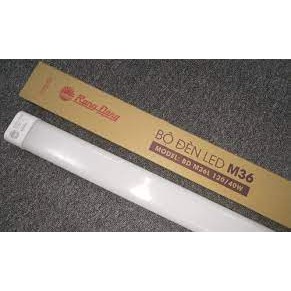 Bộ đèn bán nguyệt LED Rạng Đông 40W 1,2 m CHÍNH HÃNG M36 ( 3 chế độ ánh sáng TRẮNG- VÀNG NẮNG- VÀNG)