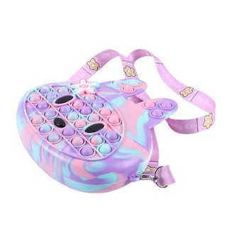 pop it Túi Bubble Bag Toy rabbit bag túi thỏ túi nhắn tin dễ thương Giải tỏa căng thẳng