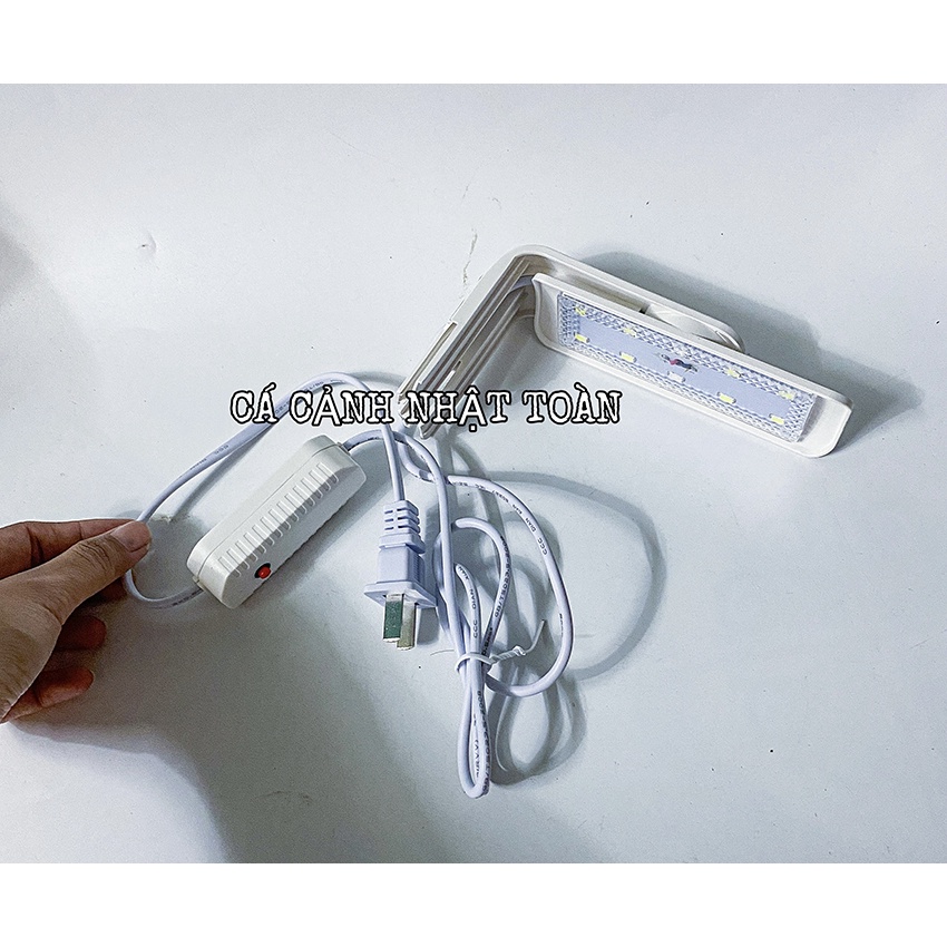 ĐÈN LED KẸP CHO BỂ CÁ CẢNH JENECA D9 MÀU TRẮNG