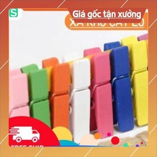 7 freeship] 1k 1kẹp gỗ mầu
