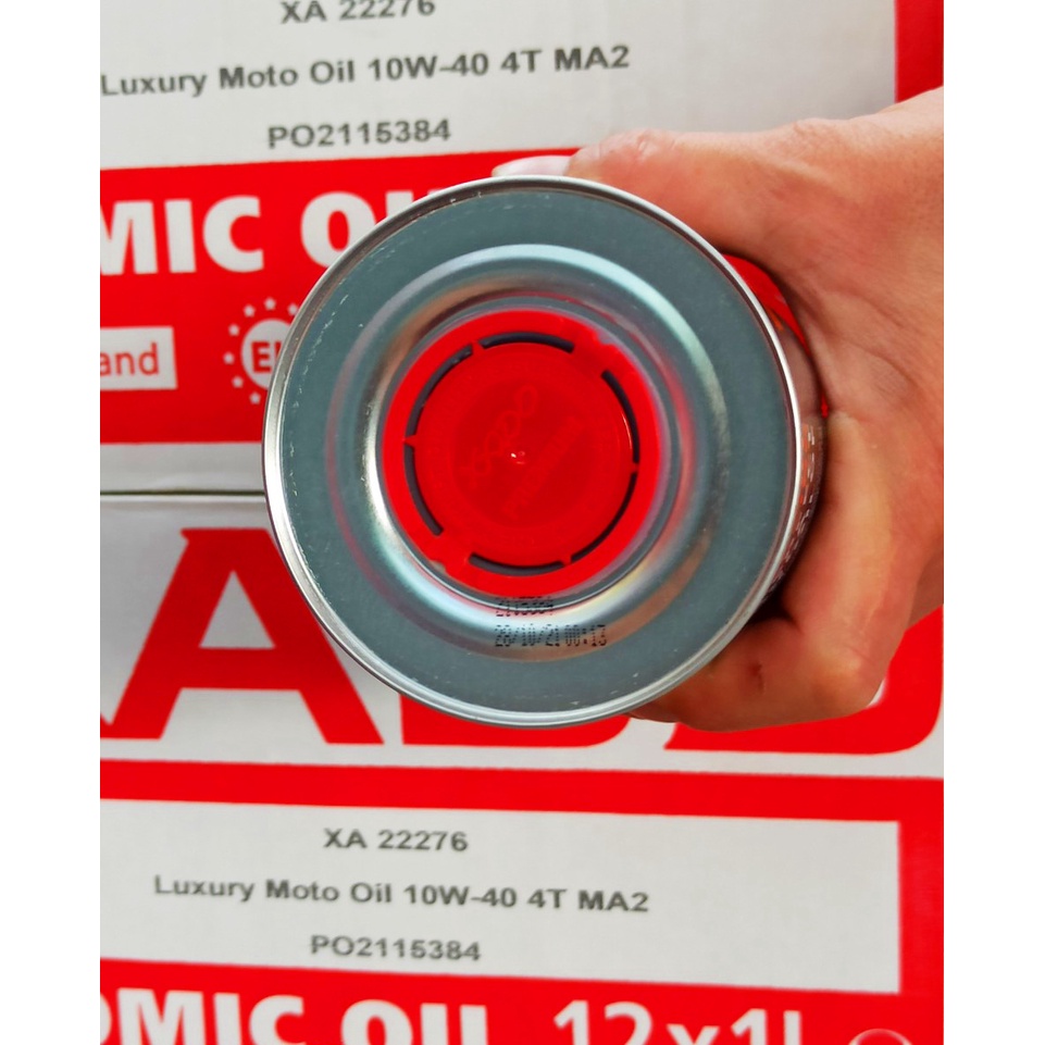 Nhớt XADO Luxury Racing 10W40 RF 22.2 dành cho xe số
