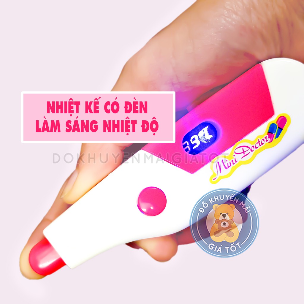 Bộ đồ chơi bác sĩ cho bé mẫu bác sỹ 8 món sử dụng pin, có đèn 6889 - Đồ khuyến mãi giá tốt