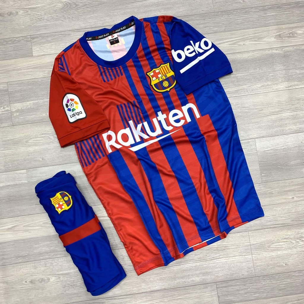 Áo Bóng Đá Barcelona , Bộ quần áo bóng đá Barcelona đủ mẫu mới nhất SP10
