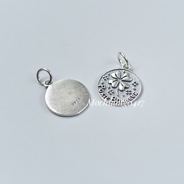 Charm bạc Thái Cỏ 4 lá - MH003