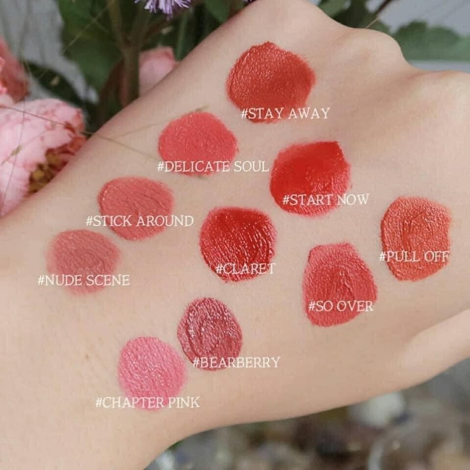 Son kem 3CE Blurring Liquid Lip