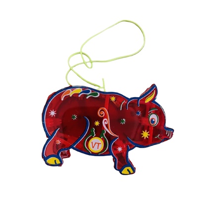 Lồng đèn trung thu mini loại nhựa có kiếng dễ thương, nhiều phân loại