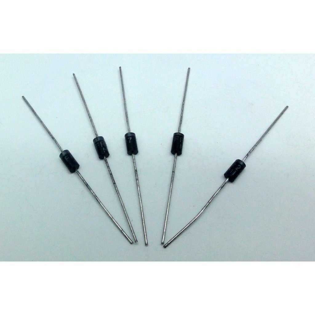 Diode xung FR107 1A-1000V / Diot FR107 1A / DO-41 /  Schottky Rectifier Diode 1A-1000V / Linh Kiện Điện Tử